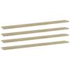 VidaXL Bookcase Panels 4 Pcs Sonoma Oak 100x10x1.5cm Chipboard