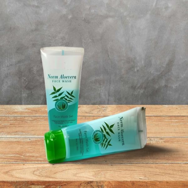 Glamezone Neem Aloe Vera Skin Lightening & Tan Removal Face wash,Oil Controal & Remove Pigmentation, Tan Removal Face Wash (50 ml)