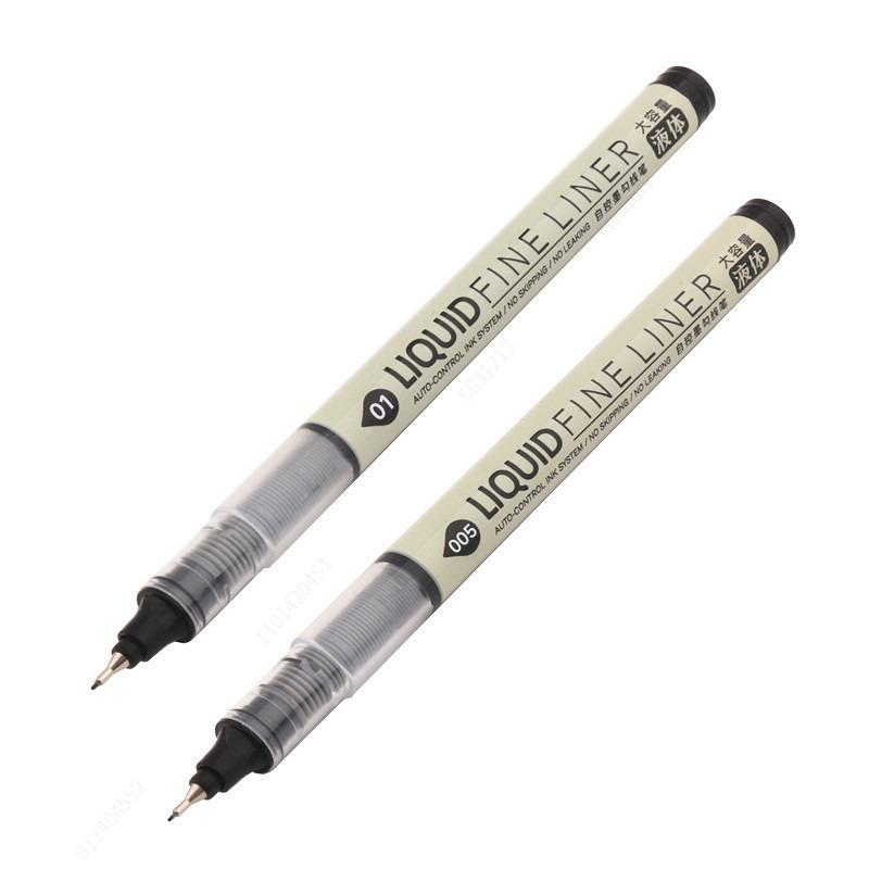 Capacity Quick Dry Waterproof Art Markers Fineliner Brushs Pen Sketch Drawing comics Pigment Line Pens Hand Lettering Supplies