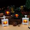 LED Retro Fireplace Candle Light Simulation Flame Decorative Lamp, Halloween, Christmas Gifts Night Light Atmosphere Light