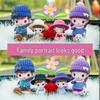 JINGRUIXIANG Car Ornament Doll Set