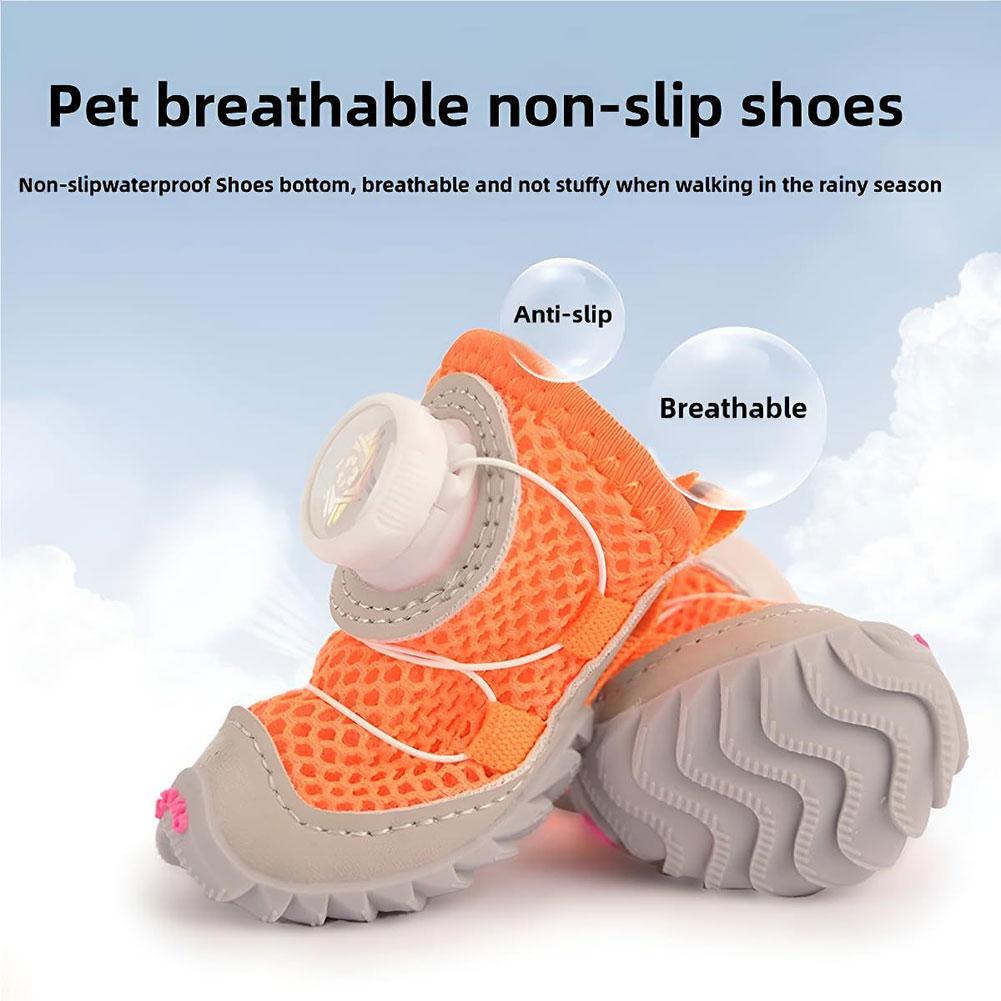Lightweight Puppy Anti-slip Boots Ultra-soft Flexible Sole For Natural Comfort. Post-injury Paw Recovery Support