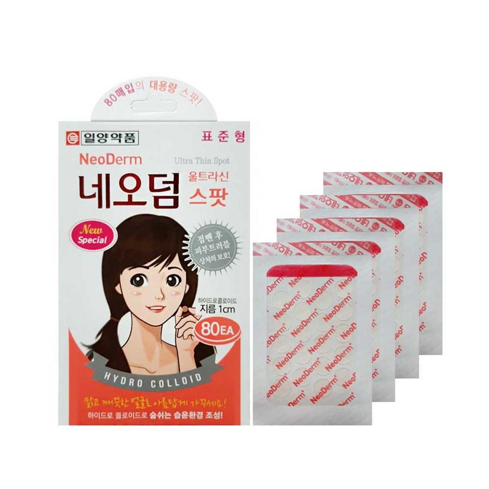 Ilyang Pharmaceutical Neoderm Ultra Thin Spot Standard Type Regenerating Band, 80 pieces, 1 pack