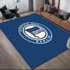 Hertha BSC Flannel Pattern Square Carpet,Area Rug,Carpet Rug for Living Room Bedroom Sofa Playroom Decor,Non-slip Floor Mat