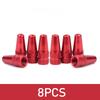 4/8pcs Aluminum Alloy Bicycle Tire Prest Valve Cap MTB Road Bike Covered Protector Road MTB Tyre Dustproof Bike Presta Valve