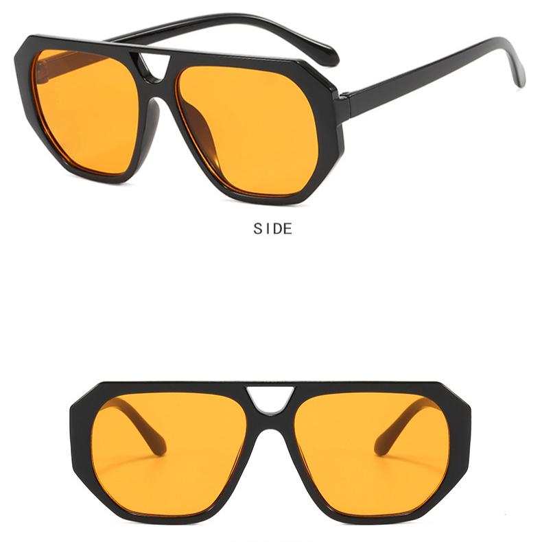 Women's sunglasses, personalized hip-hop street glasses, new fashionable driving beach sunscreen men's sunglasses