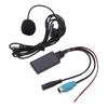 Bluetooth AUX IN Cable Adapter Stereo Full Speed with Removable Microphone Replacement for Alpine 2009‑up