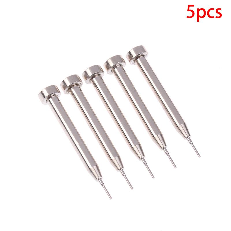 

5/10Pcs 0.8Mm T2 Watch Repair Tool Pin Punch Metal Tip Watch Band Strap Bracelet Link Pin Remover Repair Tools For Watchmakers 5Pcs
