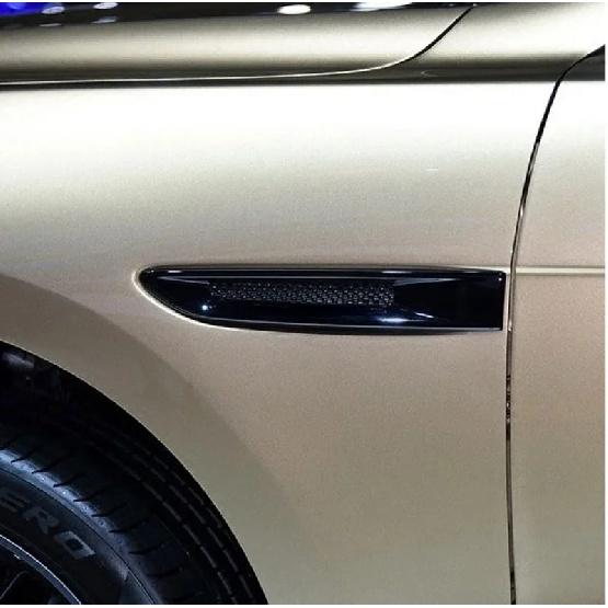 ABS Car Side Fender Vent Trim Cover for Jaguar XF XE F-PACE Fender Air Outlet No  Exterior Accessories