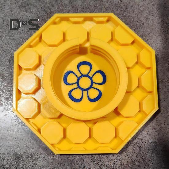 Bievanningsfat Hage Biefôringsskål for Mason-glass 3D-printet Biedrikkestasjon Birøktverktøy for Bikube Bigårdstilbehør