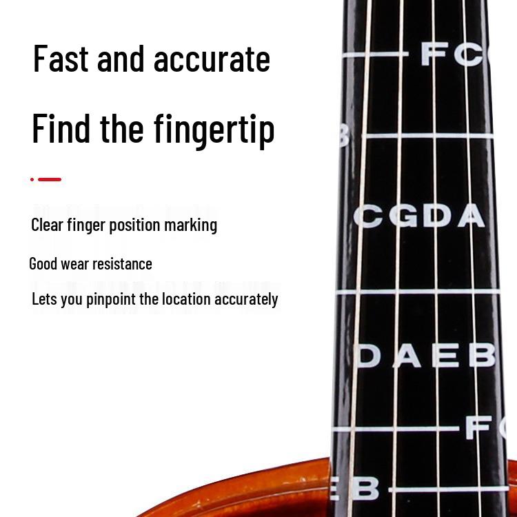 Beginner Violin Fingerboard Position Stickers: Hand Position Labels for Entry-Level Players