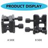 Professional Double Quick Release L Shaped Bracket for Enhanceds Camera Stability On Tripods