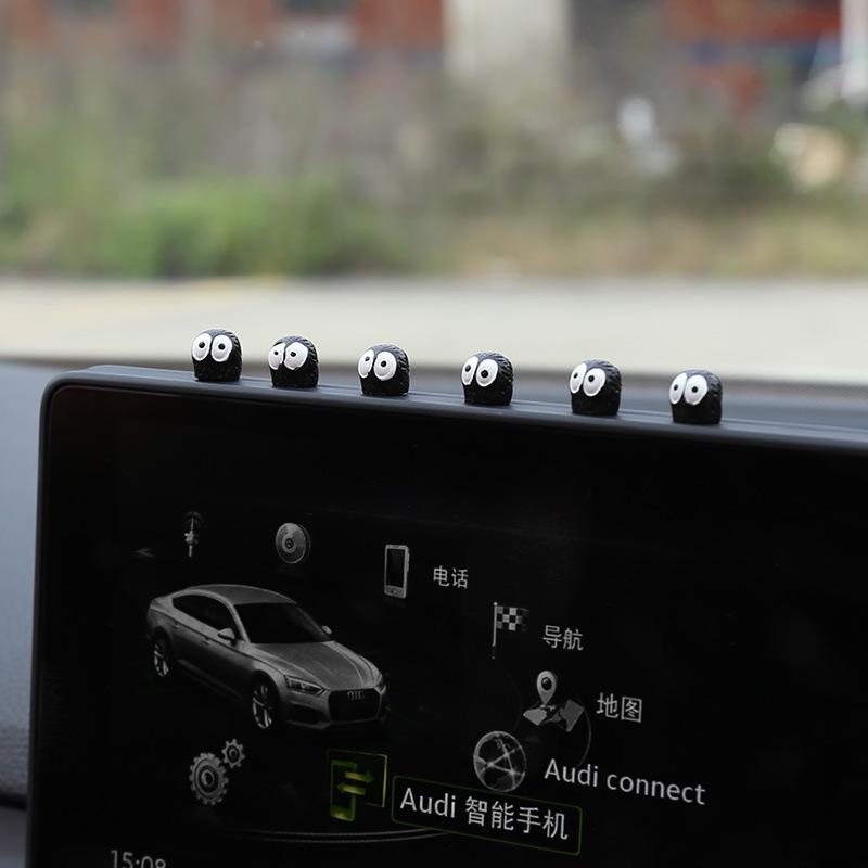 5/10/20/50 buc. Elfi Negri Drăguți Decorațiune Interioară Mașină Amuzantă Ornamente Oglindă Retrovizoare Consola Centrală Auto Pentru Accesorii Auto