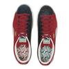 398706-01 Puma Suede Split Intense Red Cold Green Frosted Ivory (Men's)