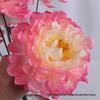 Qingming Festival Peony & Chrysanthemum Grave Decorations - Artificial Flower Ornaments for Tomb Sweeping
