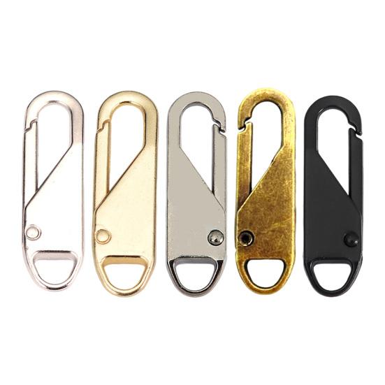 Detachable Zipper Pull Replacement Zipper Pull Tab Quick Attach Remove Zipper Pull for Backpacks Jackets Boots Luggage Clothing Purse