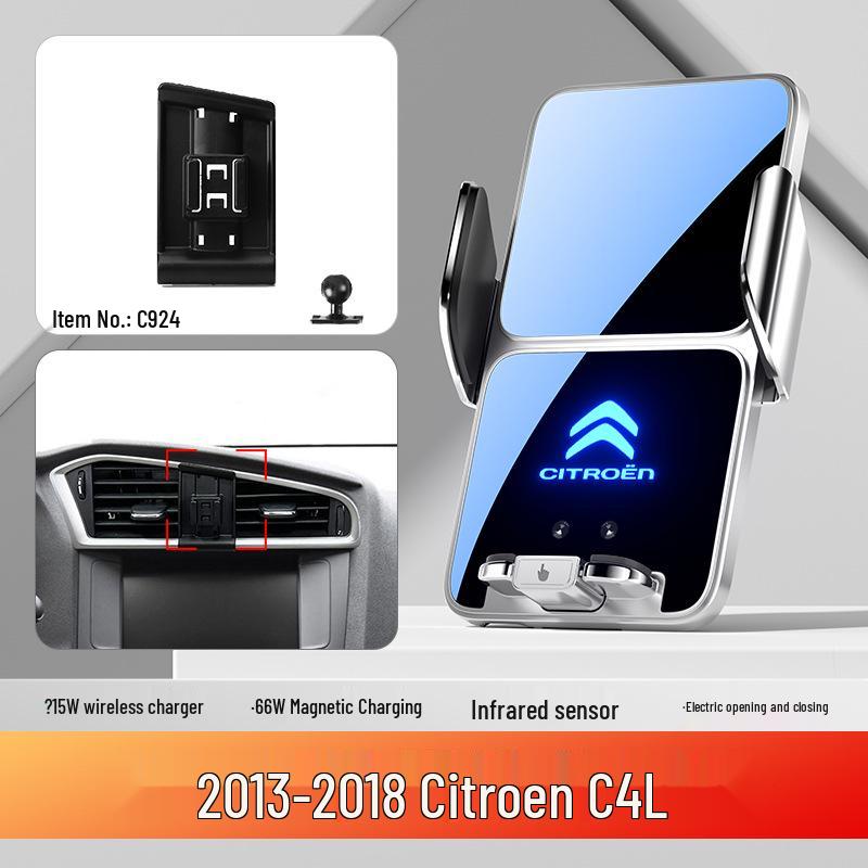 Wireless Charging Phone Holder for 2021-2023 Citroën Versailles C5X