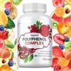 Capsules de polyphénols végétaux composés, grenade, resvératrol, extrait de canneberge, antioxydant, maintien immunitaire.