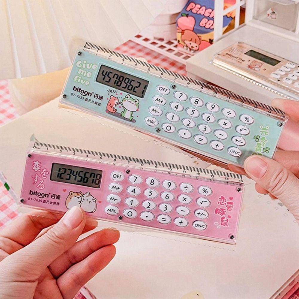Mini Measuring Ruler Ultra-thin Drawing Tool Portable Straightedge  School Office
