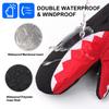 Winter Ski Gloves for Ages Black Children's Gloves, Waterproof, Warm, Fleece-Lined Kids, Fall/Winter Model, 3-5,