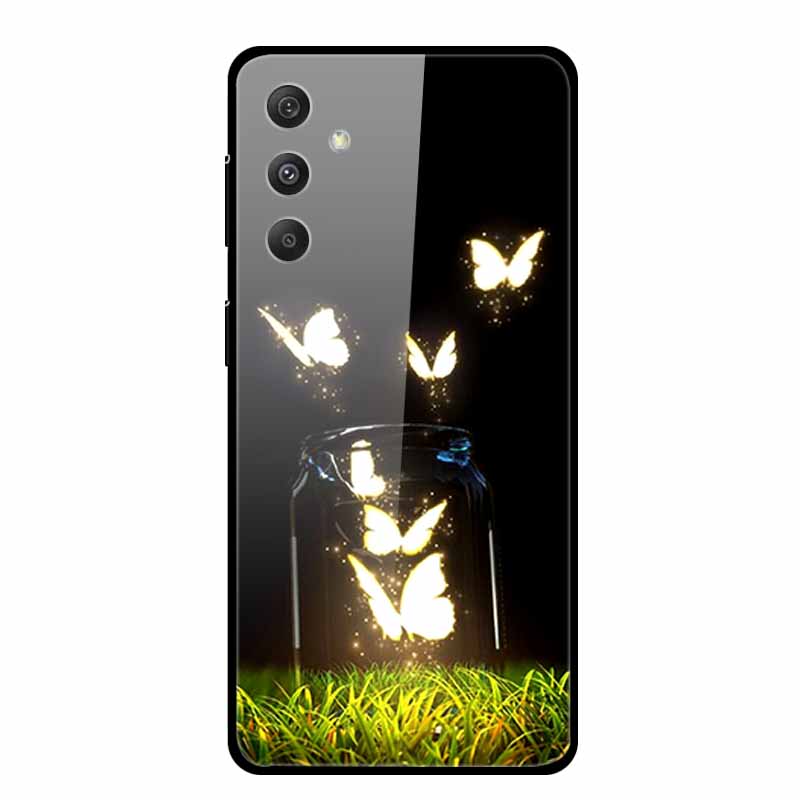 For Samsung Galaxy S25 Plus Case Hard Back Cover Tempered Glass Case For Samsung S25 Plus M55 A16 5G Phone Case Soft TPU Bumper