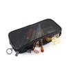 Mesh Cosmetic Sanitary Napkin Pad Bag Zipper Toiletry Organizer Makeup Bag Transparent Women Lipstick Washing Storage Pouch