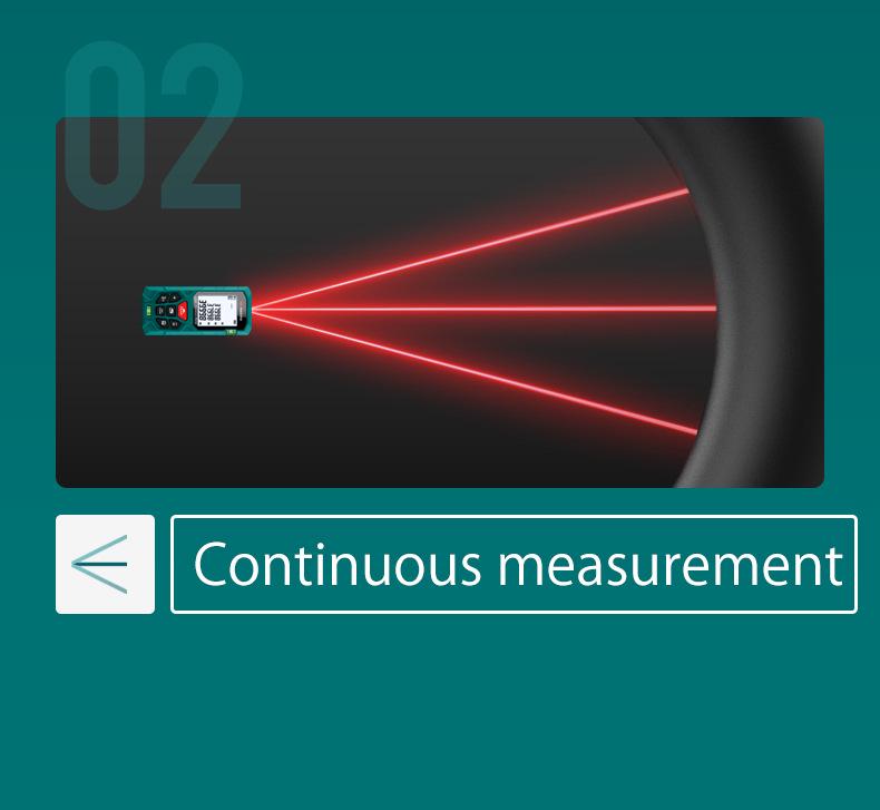 Shen Da Precision Handheld Laser Rangefinder & Infrared Measuring Tape