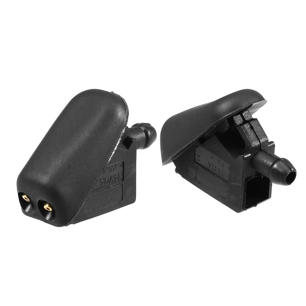 ACROPIX Windshield Wiper Washer Nozzle Jets for Mini Cooper Compatible with Hatchback and S R50 R53 Black (2 Pack)