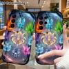 Phone Case: 2D Flat Samsung Galaxy A34 A35 M05 M06 S20 S22 S21 FE Plus 5G Case, Nine-Tailed Fox Magic Circle, Christmas and Halloween Gifts