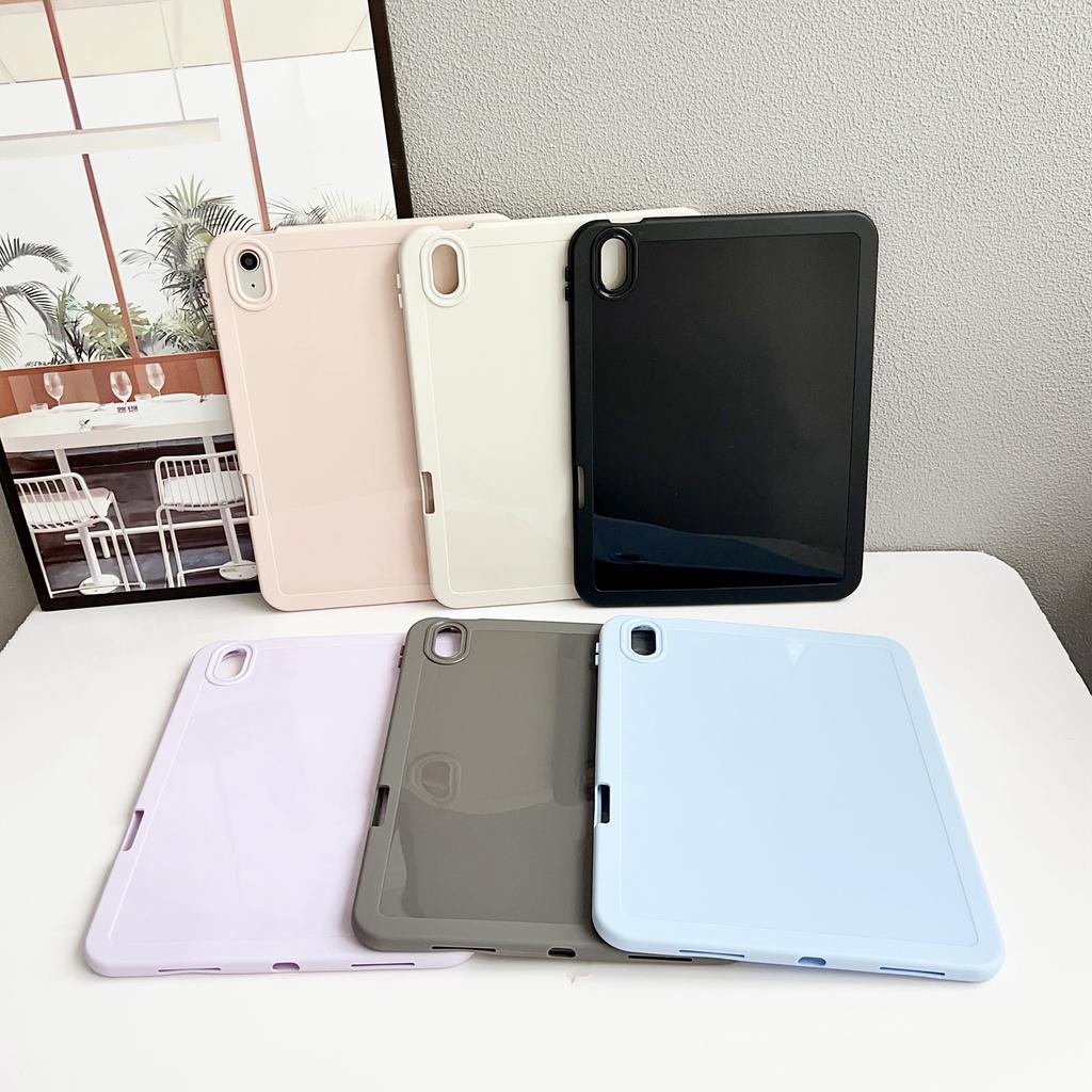 For iPad (2025)/10.9 (2022) Case Shockproof Soft TPU Tablet Cover with Pencil Holder