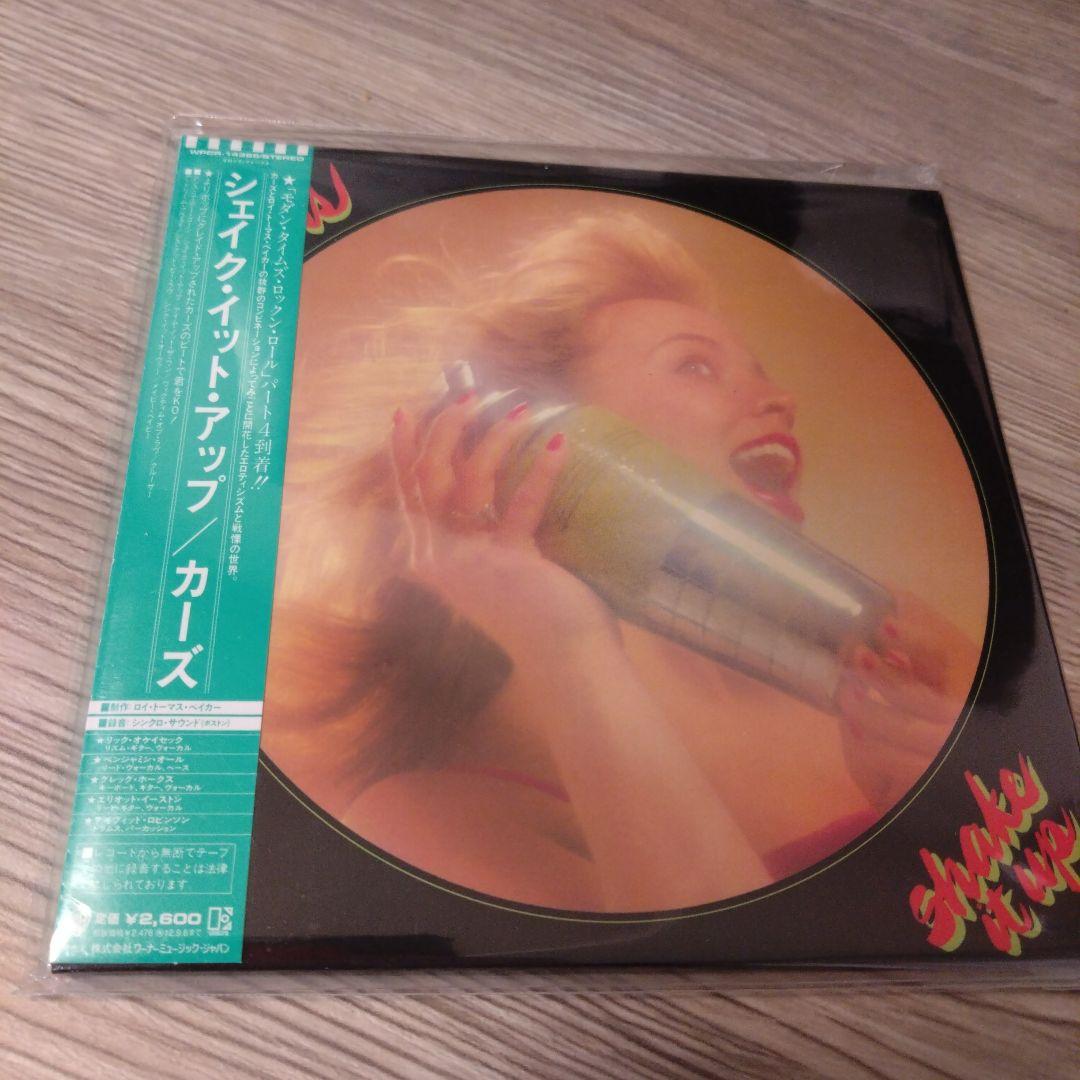 

[USED] Out of print paper jacket SHM-CD THE CARS Shake It Up