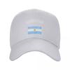 Vintage Argentina Argentinian Flag Baseball Cap Beach Bag fun hats Unisexs Luxury Womens