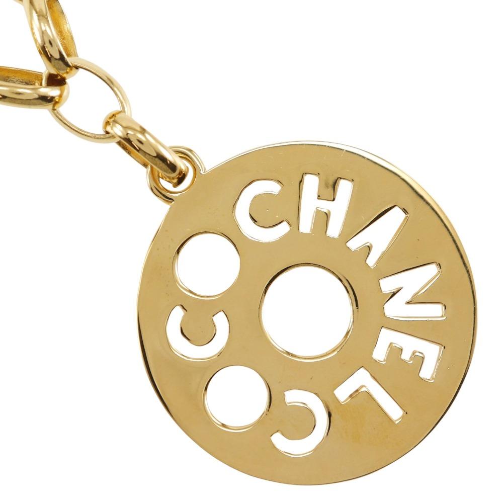 

CHANEL COCO Necklace Plated Gold 167g Women Used