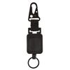 Retractable Mountaineering Buckle with Free Expansion Windup Badge Holder Suitable for Store Keys Mini Flashlight