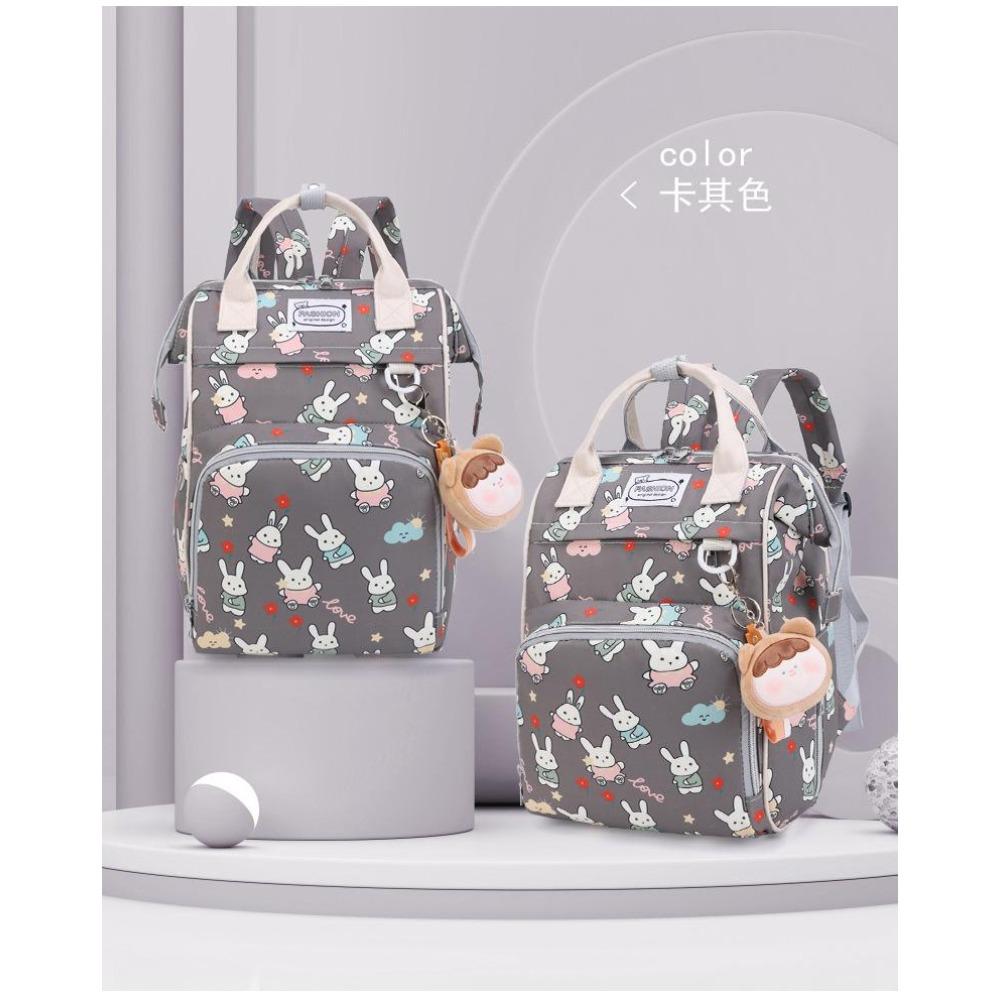 New Fashionable Multi Functional Large Capacity Handheld Backpack for Moms Going Out Lightweight Mother and Baby Bag