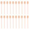 20Pcs Honey Mixing Stick Natural Wooden Stirring Rod for Honey Dispensing Easy Hold Compact Size Ideal Kitchen Tool Set