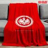 1pz Coperta in Flanella con Stampa Eintracht Frankfurt, Alta Qualità, Confortevole per Tutte le Stagioni, Decorazione per la Casa, Calore e Comfort