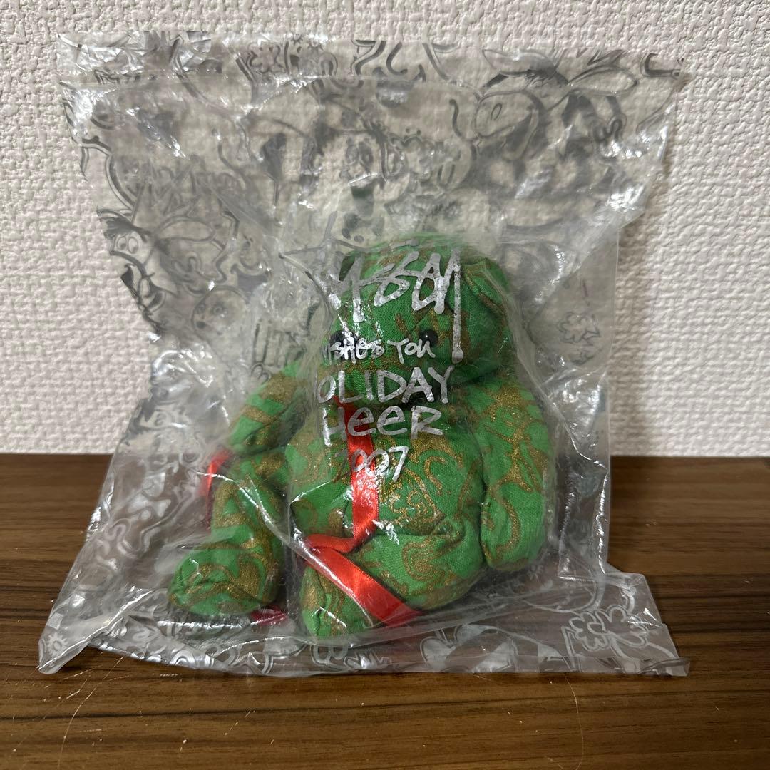 

[USED] Stussy Holiday Cheer Teddy Bear 2007 Green
