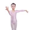 Children's Shiny Long Sleeve Gymnastics Leotard - Boys & Girls Performance Spandex One-Piece for Dance & Aerobics