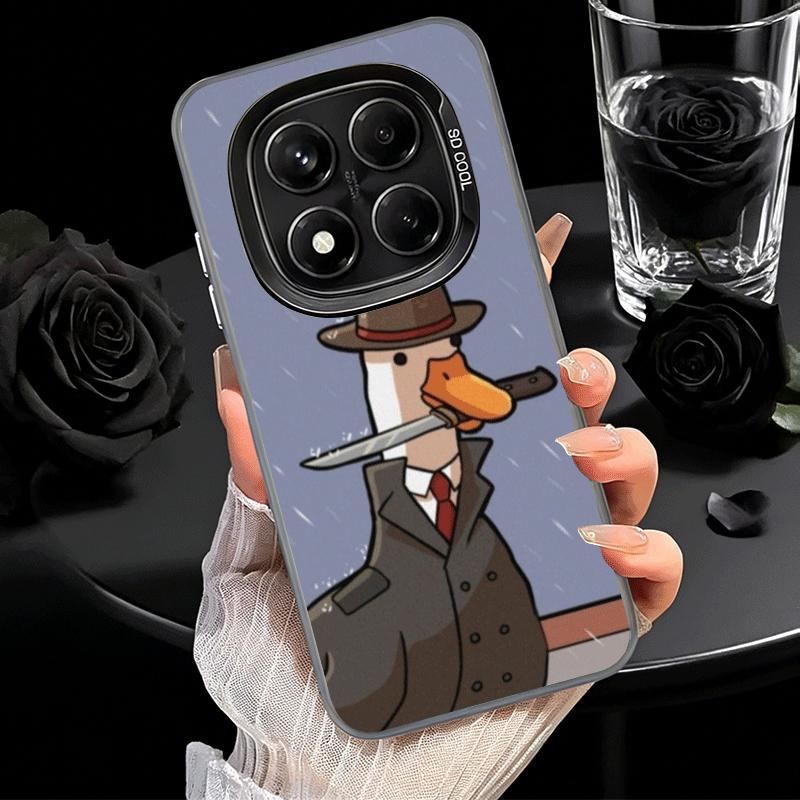 Funny Cartoon Goose Game Shockproof Phone Case for Xiaomi Redmi Note 15 14 13 12 Pro Plus 11 11S 11T 5G Cover Anti Fall Fundas
