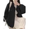 Women's Casual Baseball Jacket - Spring/Autumn Trendy Windbreaker