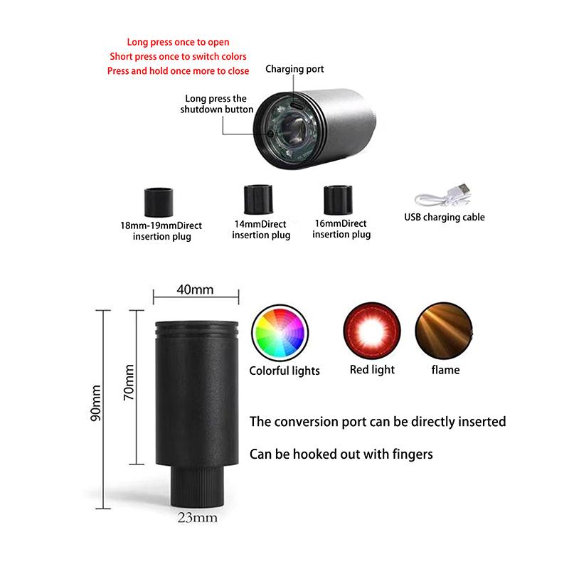 Toy Gun Accessories Luminous Flash Silencer Sparkling Shoot Induction Flash Cap Gel Ball Gun Parts For Water Bomb/Eva Bullet