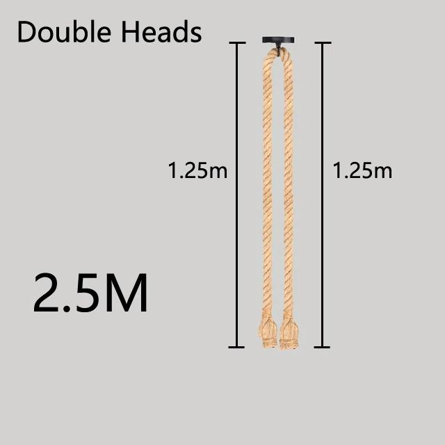 Industrial E27 Vintage Hemp Rope Pendant Lights Attic Personality Indoor Lightings for Loft/Living Room/Bar Pendant Chandelier