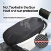 Summer Cool 3D Mesh Motorcycle Seat Cover Breathable Scooter Seat Covers Cushion Anti-Slip Cover Grid Protection Pad