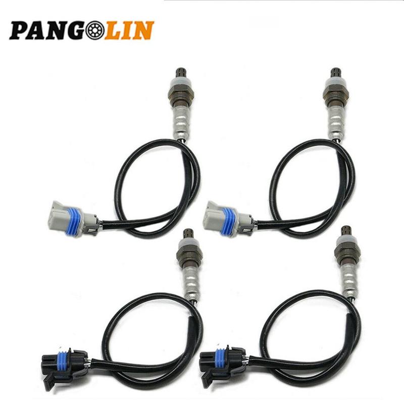 4pcs Up/Downstream O2 Oxygen Sensor for Chevrolet Express GMC Savana 1500 2500 3500 234-4285 234-4651 2003-2007