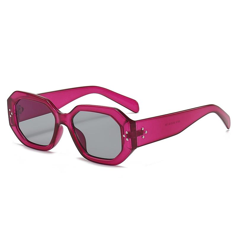 

Retro Square Sunglasses Women Brand Designer Vintage Men Rivet Sun Glasses Ladies Classic Female Uv400 as picture