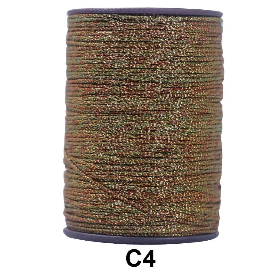 Metallic Embroidery Threads Glittery Thread Spool Polyester Sewing Thread for Embroidery Quilting Ideal Sewing ( 0.3-0.4-0.5mm )