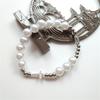 Catholic Cross Finger Chain Vintage Rosary Baptism Rosaries Bracelet for Baptism Favor Christening Women Men Jewelry