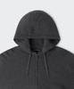 MUSINSA STANDARD Washable Supima Cotton Knit Hooded Zip-Up [Medium Grey]