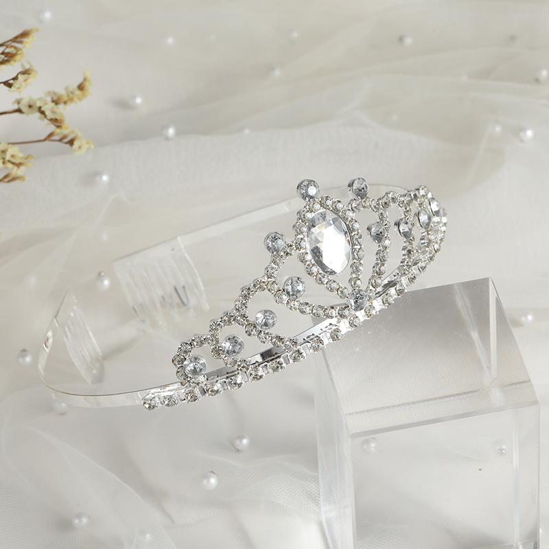 

Детская повязка на голову Корона принцессы Эльзы Сплав Мультяшная повязка на голову Подиум Фортепианное выступление Корона